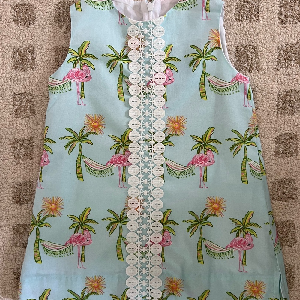 J. Bailey Tropical Print Sleeveless Dress Size 2T